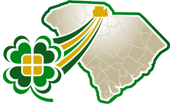 Map showing the location of Clover within the state of South Carolina